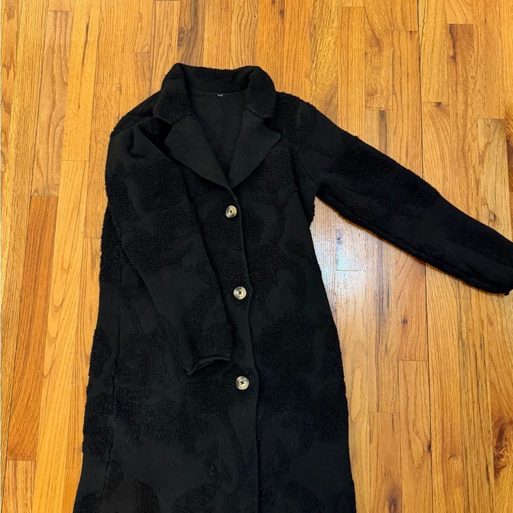 Elegant Black Women's Coat